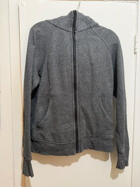 lululemon athletica Gray Full-Zip Hoodie